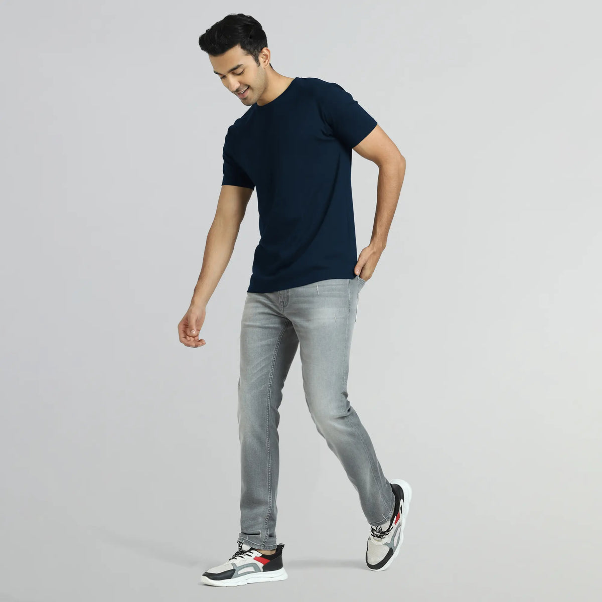 Iconique Supima Cotton T-shirt Midnight Blue