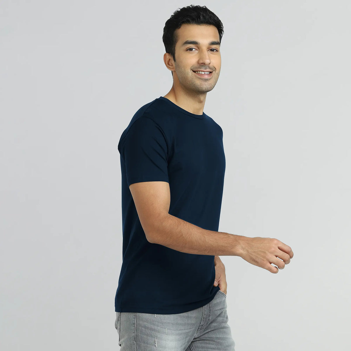 Iconique Supima Cotton T-shirt Midnight Blue