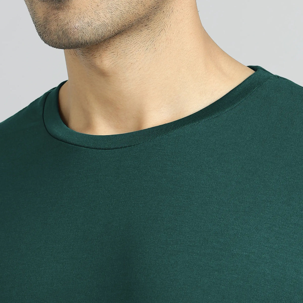 Iconique Supima Cotton T-shirt Forest Green - XYXX Crew