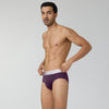 Illuminati Modal Briefs For Men Plum Purple -  XYXX Crew