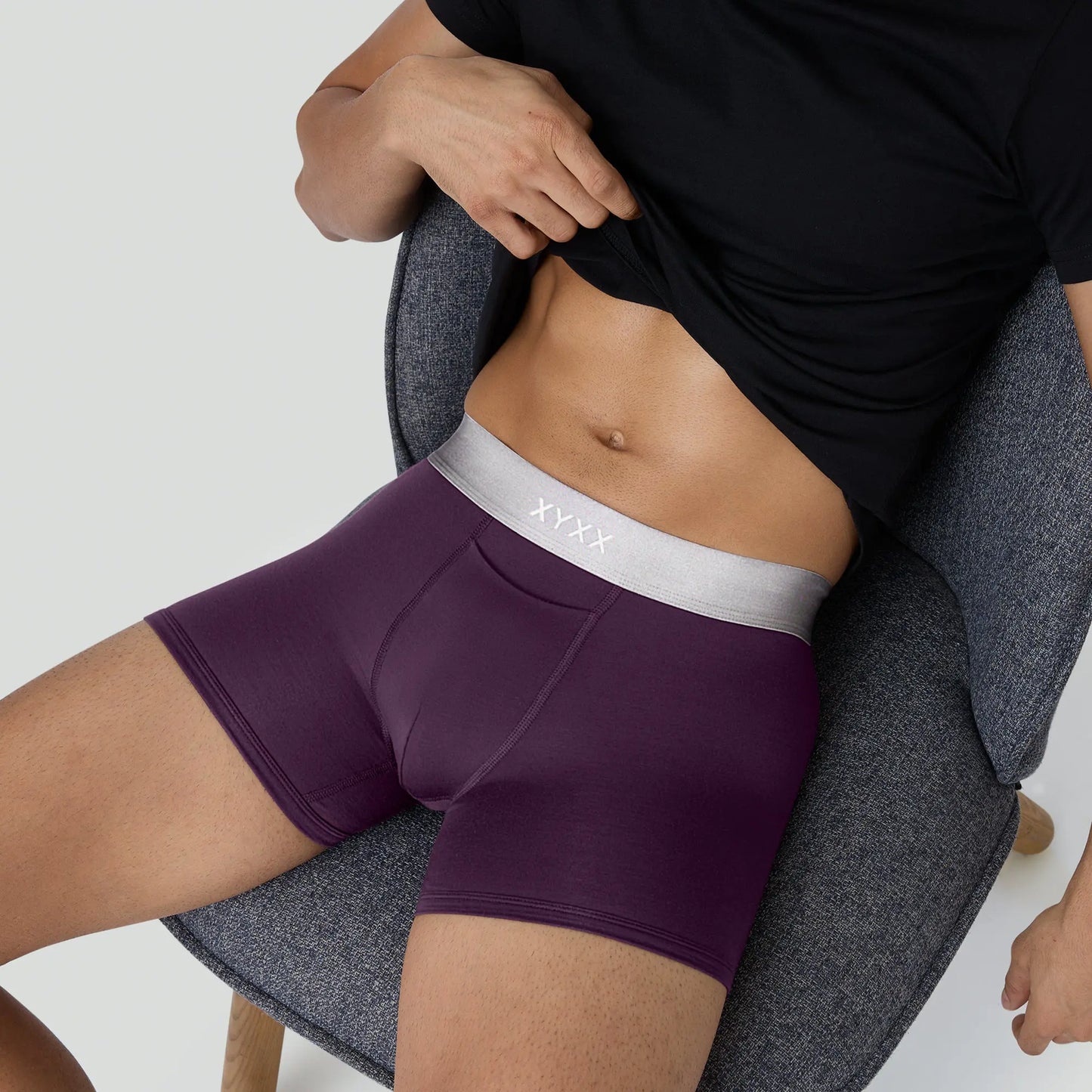 Illuminati Modal Trunks Plum Purple - XYXX Crew