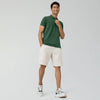 Nova Combed Cotton Polo T-shirts Basil Green