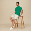 Nova Combed Cotton Polo T-shirt for men Fiesta Green - XYXX Mens Apparels