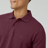 Nova Combed Cotton Polo T-shirts Merlot Maroon