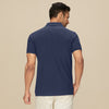 Nova Combed Cotton Polo T-shirt for men Midnight Blue - XYXX Mens Apparels