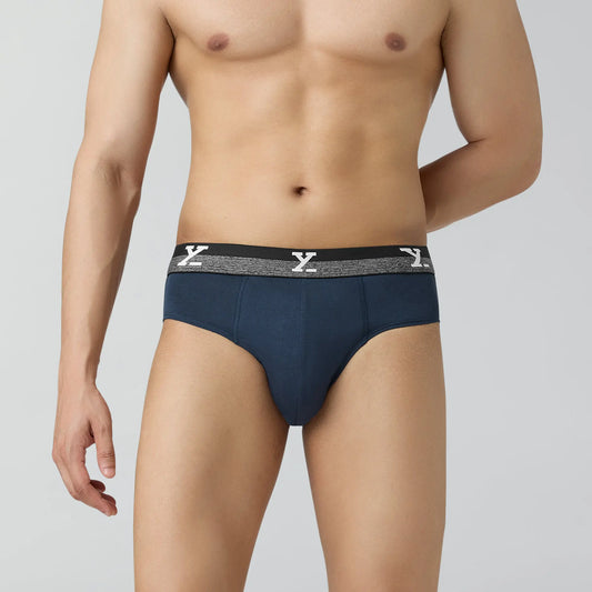 Nova Cotton Briefs Midnight Blue - XYXX Crew