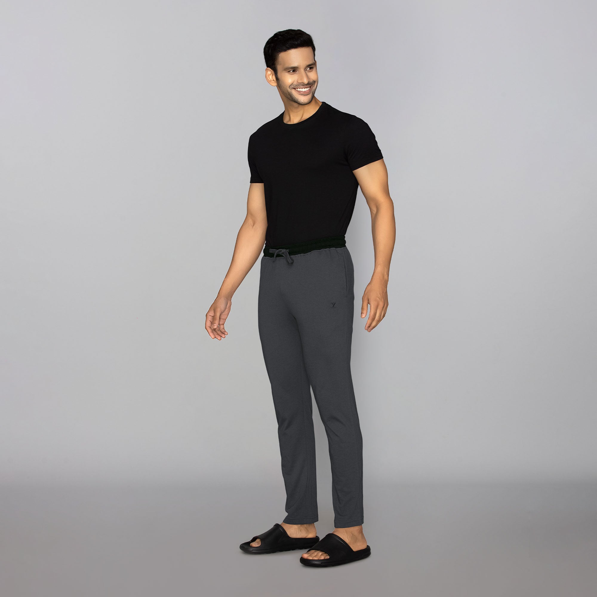 Buy Mast & Harbour Khaki Anchor Tapered Differential Length Chino Trousers  - Trousers for Men 1368635 | Myntra