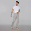 Pace Cotton Rich Track Pants For Men Frost Grey - XYXX Mens Apparels