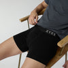 Pace Cotton Rib Trunks For Men Black Knight -  XYXX Crew