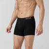 Pace Cotton Rib Trunks For Men Black Knight -  XYXX Crew