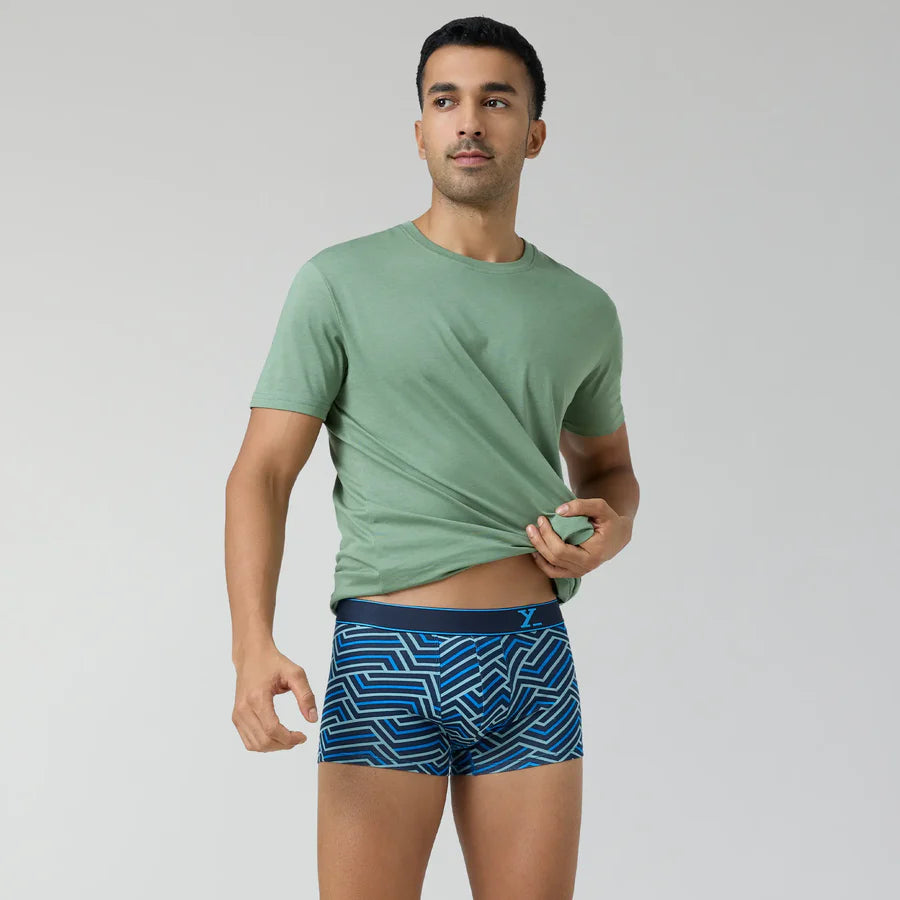 Parallax Cotton Trunks (Pack of 3) - XYXX Crew