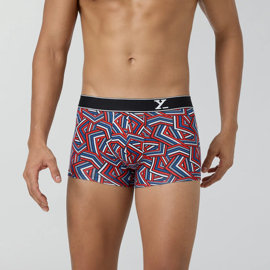 Parallax Cotton Trunks Red Stripes - XYXX Crew