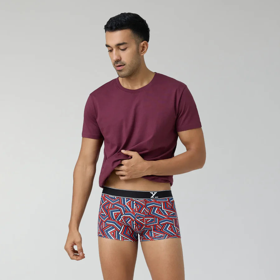 Parallax Cotton Trunks (Pack of 3) - XYXX Crew