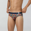 Parallax Cotton Briefs Yellow Stripes