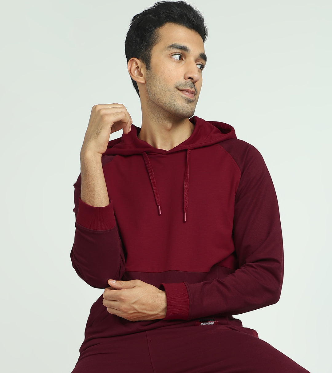 Quest French Terry Cotton Hoodies Scarlet Red - XYXX Apparels