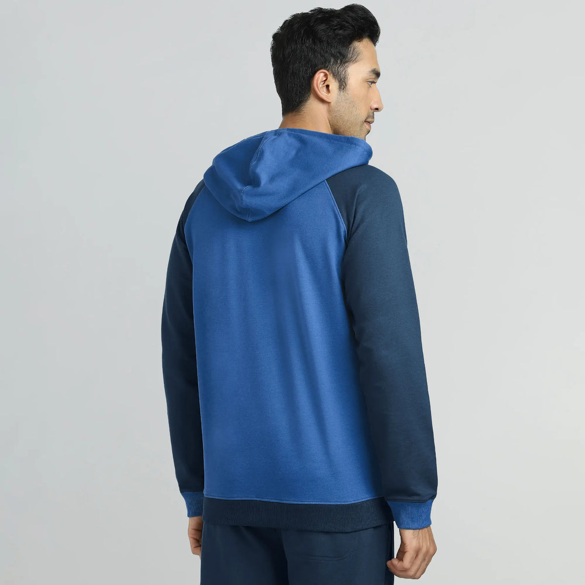 Quest French Terry Cotton Hoodies Atlas Blue - XYXX Crew