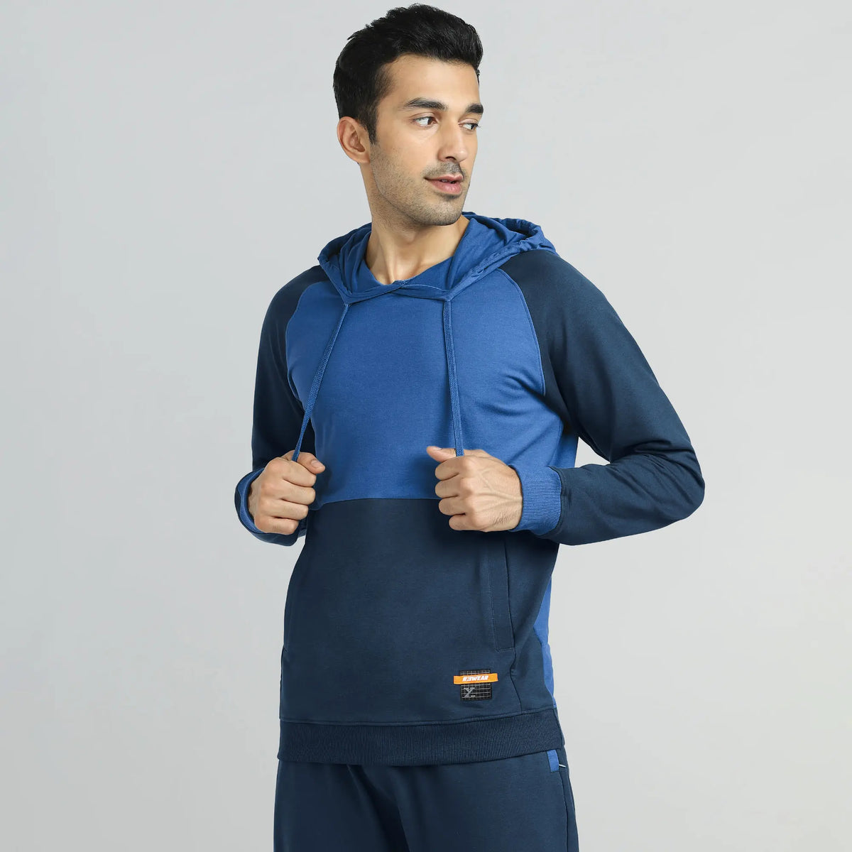 Quest French Terry Cotton Hoodies Atlas Blue - XYXX Crew