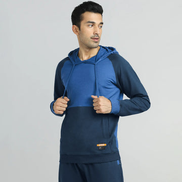 Quest French Terry Cotton Hoodies Atlas Blue - XYXX Crew