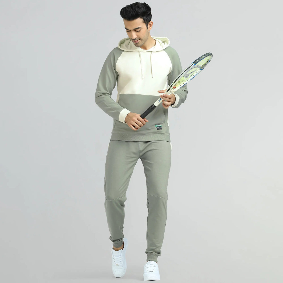 Quest French Terry Cotton Hoodies Butter White - XYXX Crew