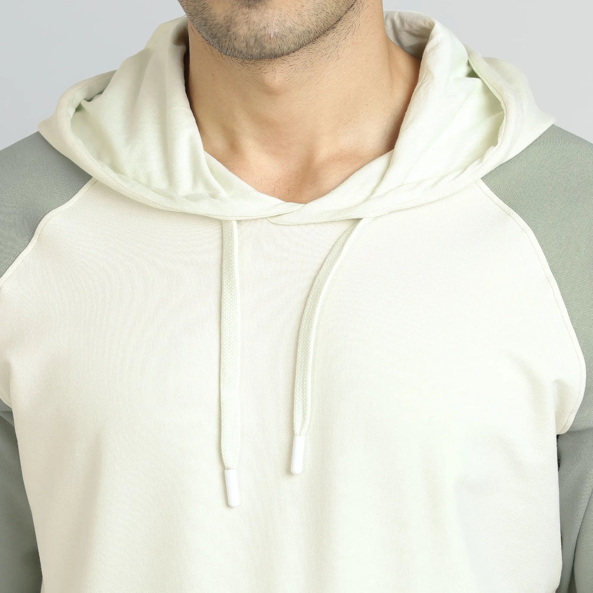 Quest French Terry Cotton Hoodies Butter White - XYXX Crew