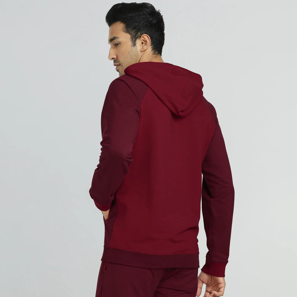 Quest French Terry Cotton Hoodies Scarlet Red - XYXX Crew