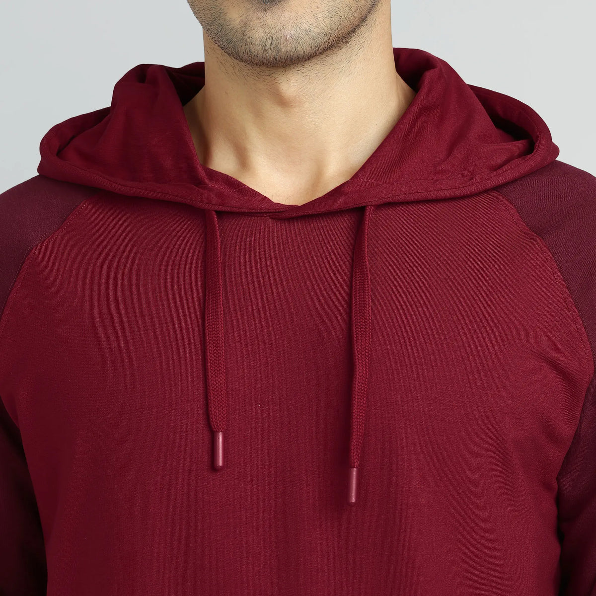 Quest French Terry Cotton Hoodies Scarlet Red - XYXX Crew