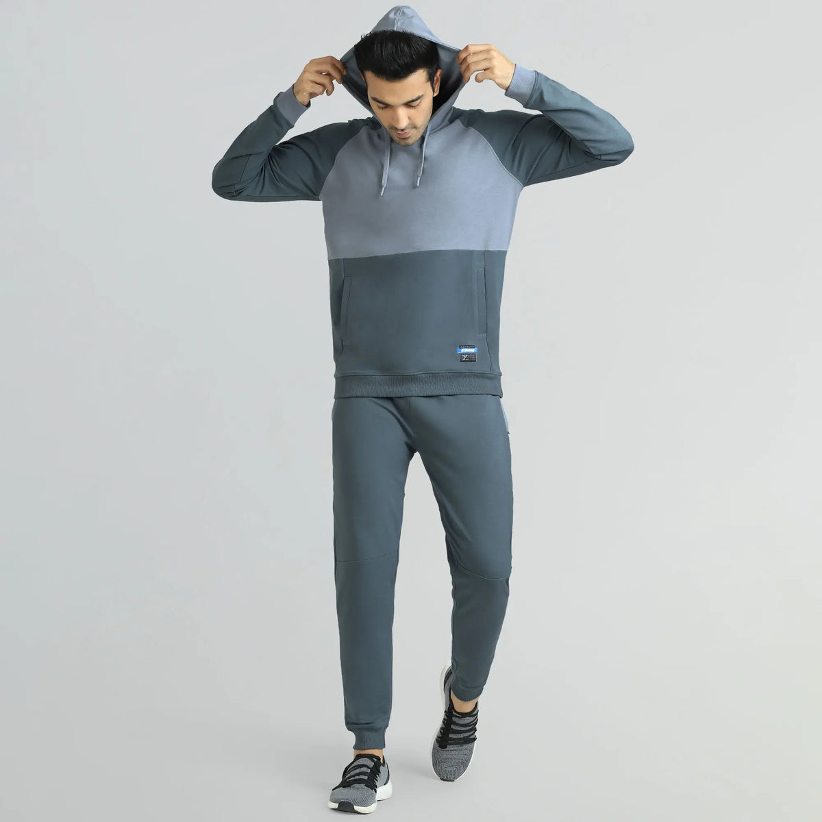 Quest French Terry Cotton Hoodies Slate Grey - XYXX Crew