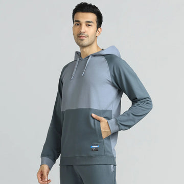 Quest French Terry Cotton Hoodies Slate Grey - XYXX Crew