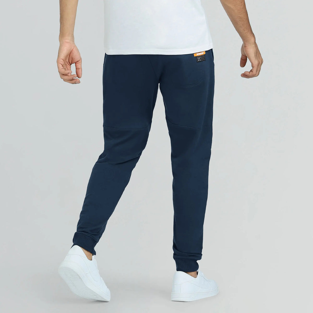 Quest French Terry Cotton-Blend Joggers Atlas Blue - XYXX Crew