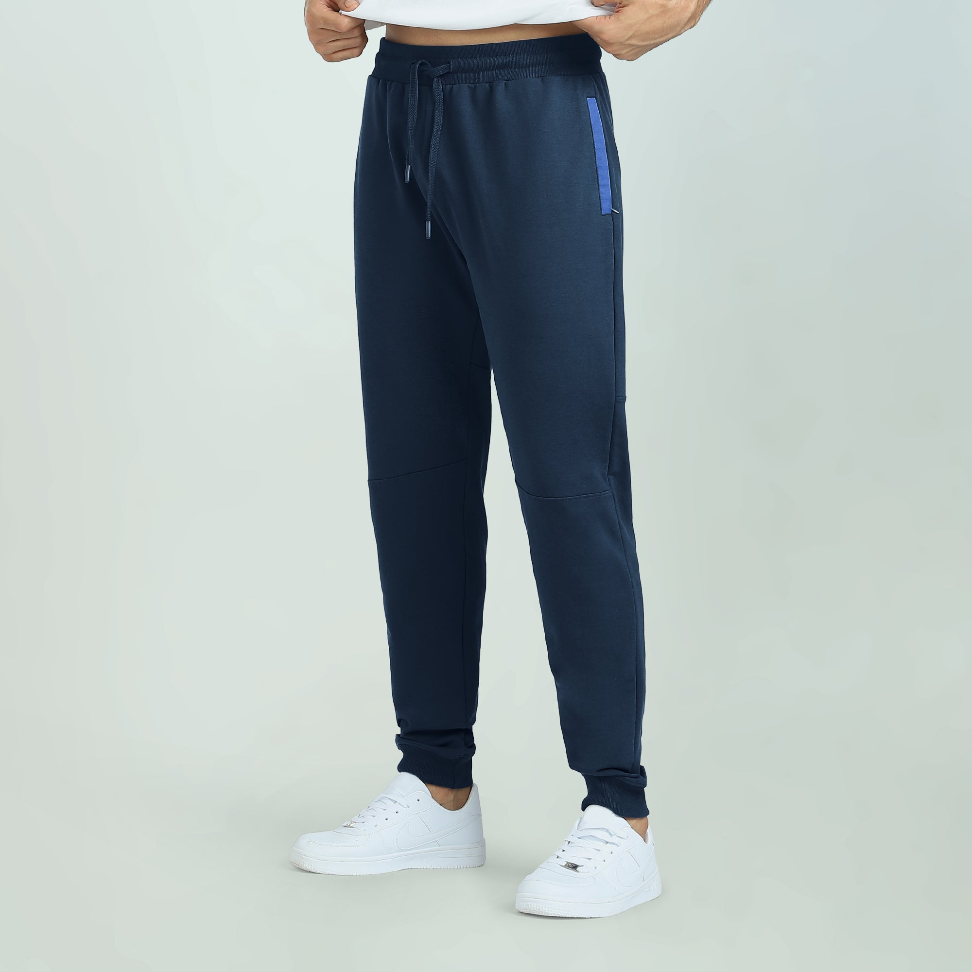 Jockey Women's Super Combed Cotton Elastane Stretch Side Pocket Slim Fit  Joggers – Online Shopping site in India