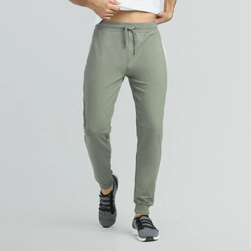 Quest French Terry Cotton-Blend Joggers Butter White - XYXX Crew