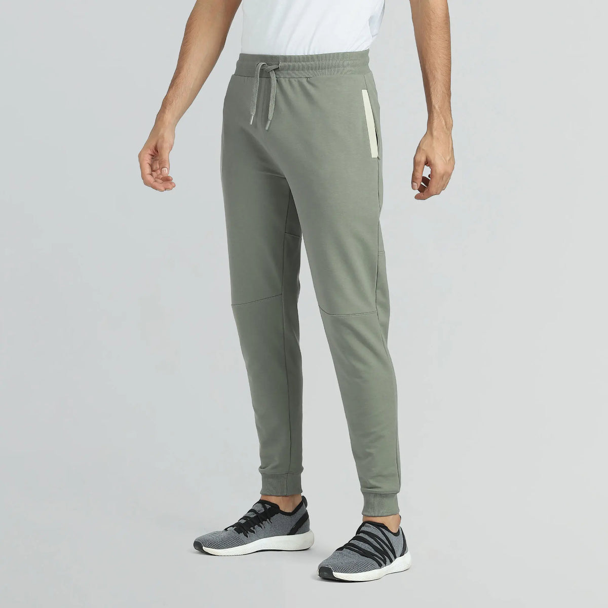 Quest French Terry Cotton-Blend Joggers Butter White - XYXX Crew