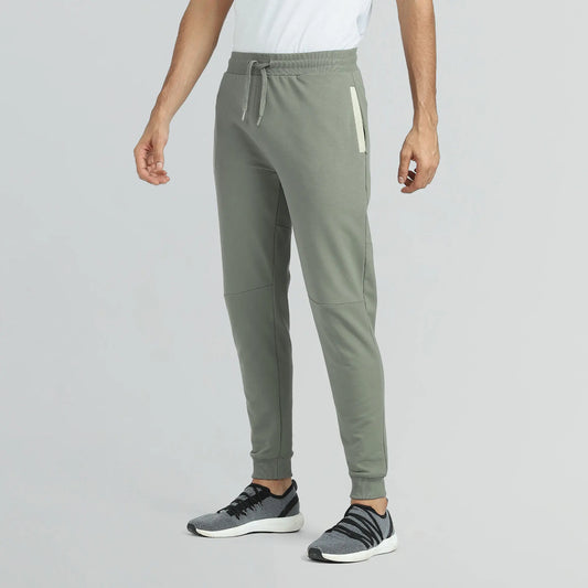 Quest French Terry Cotton-Blend Joggers Butter White - XYXX Crew