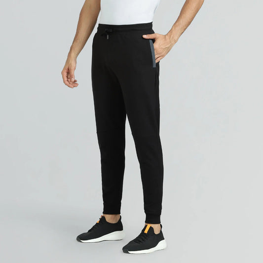 Quest French Terry Cotton-Blend Joggers Phantom Grey - XYXX Crew