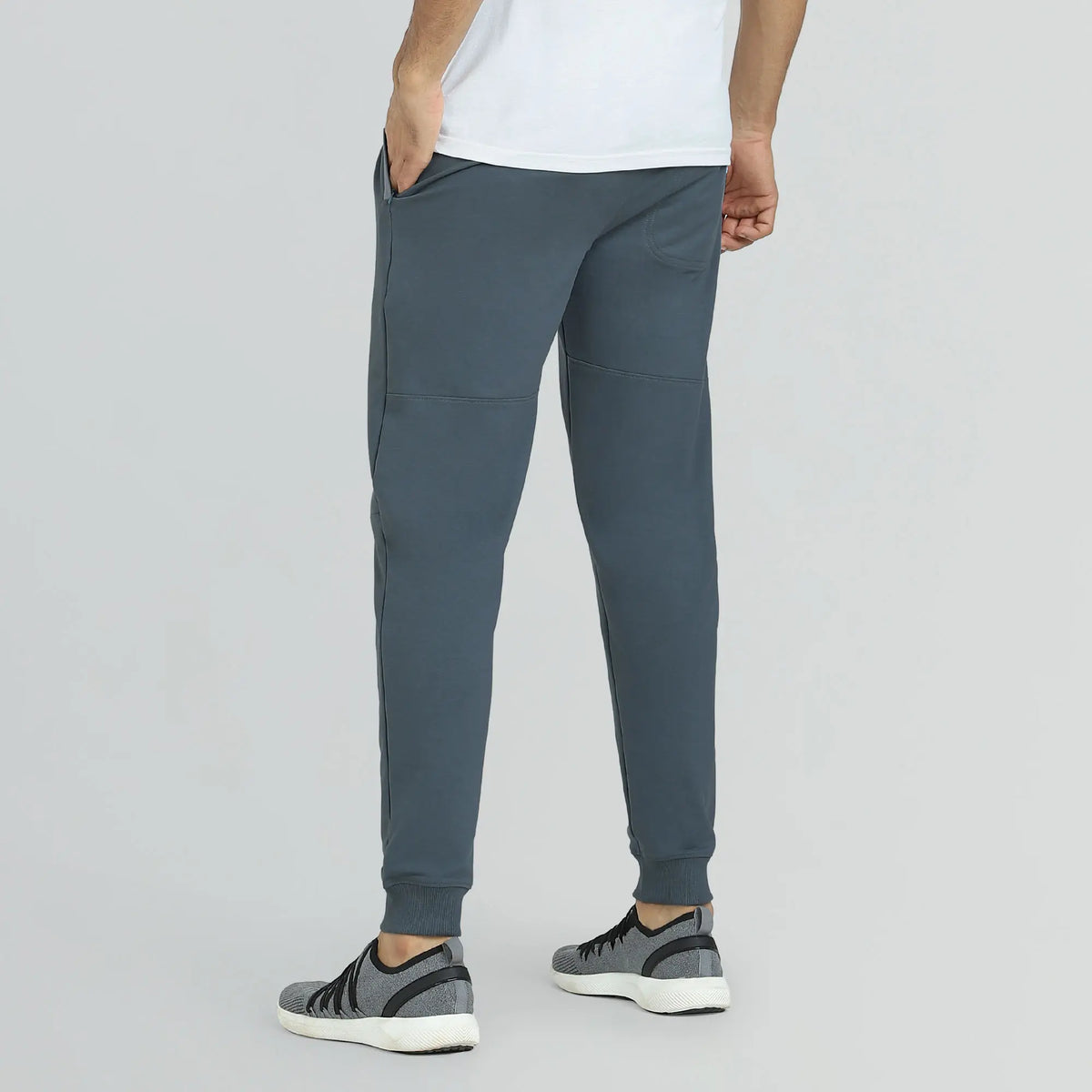 Quest French Terry Cotton-Blend Joggers Slate Grey - XYXX Crew