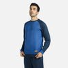 Quest French Terry Cotton-Blend Sweatshirts Atlas Blue