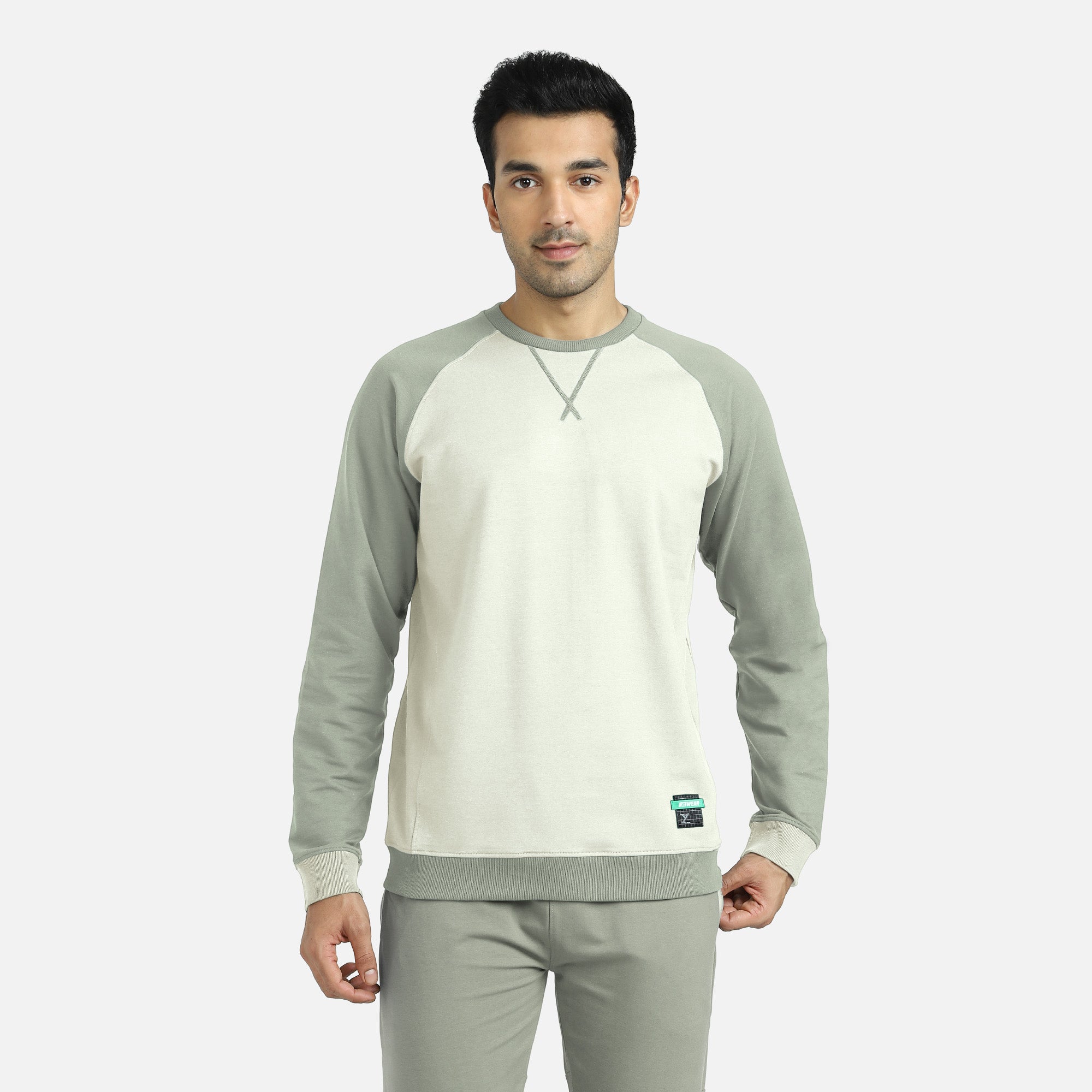 Quest French Terry Cotton-Blend Sweatshirts Butter White