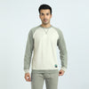 Quest French Terry Cotton-Blend Sweatshirt For Men Butter White - XYXX Crew