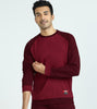 Quest French Terry Cotton-Blend Sweatshirts Scarlet Red