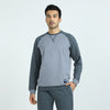 Quest French Terry Cotton-Blend Sweatshirt For Men Slate Grey - XYXX Crew