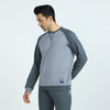 Quest French Terry Cotton-Blend Sweatshirt For Men Slate Grey - XYXX Crew