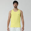 Renew Combed Cotton Tank Tops Butter Yellow