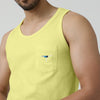 Renew Combed Cotton Tank Tops Butter Yellow