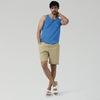 Renew Combed Cotton Tank Tops French Blue