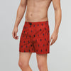 Savanna Cotton Boxers Shield Red - XYXX Crew