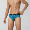 Shuffle Modal Briefs For Men Aqua Strokes -  XYXX Crew