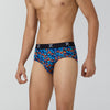 Shuffle Modal Briefs For Men Camouflage Blue -  XYXX Crew