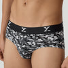 Shuffle Modal Briefs For Men Camouflage Grey -  XYXX Crew