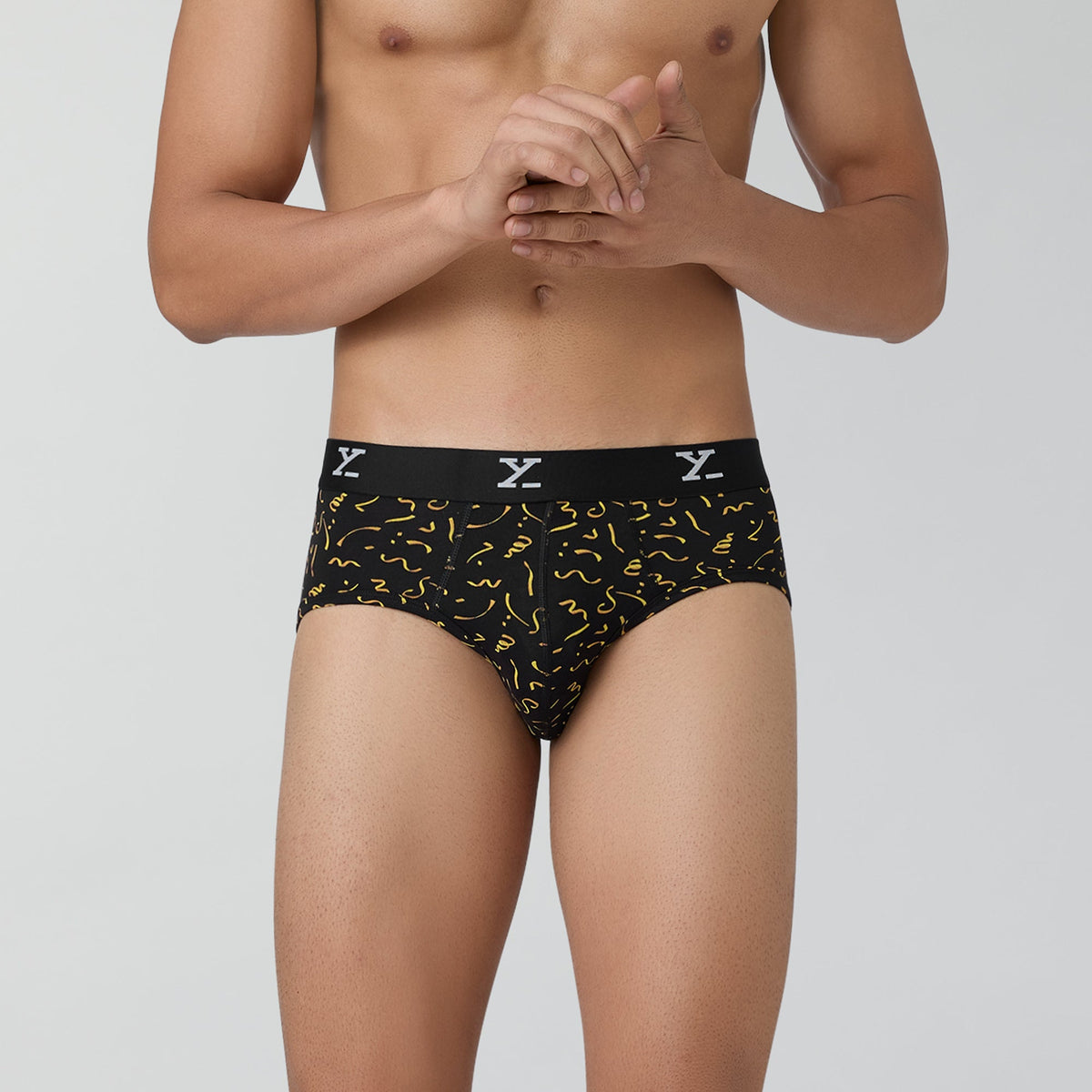 Prints For You Briefs Confetti Black - XYXX Crew