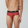 Modal Prints For You Briefs Lovestruck Red